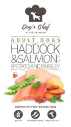 Dog’s Chef  HADDOCK & SALMON WITH SWEET POTATO AND PARSLEY