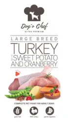 Dog’s Chef TURKEY WITH SWEET POTATO AND CRANBERRY Large Breed