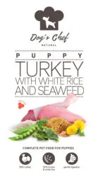 Dog’s Chef TURKEY WITH WHITE RICE AND SEAWEED Puppy