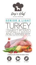 Dog’s Chef TURKEY WITH SWEET POTATO AND CRANBERRY Senior & Light