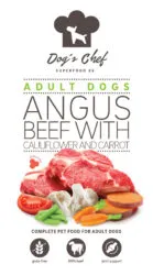 Dog’s Chef  ANGUS BEEF WITH CAULIFLOWER &  CARROT