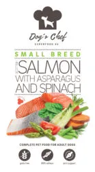 Dog’s Chef  SCOTTISH SALMON WITH ASPARAGUS & SPINACH Small Breed